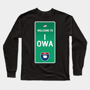 Welcome to Iowa Long Sleeve T-Shirt